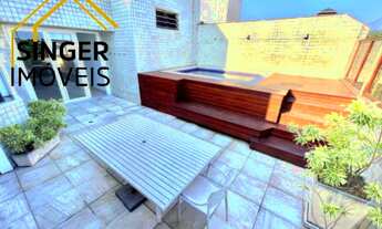 Imagem 4: Confortável e Espaçosa Cobertura Duplex no Jardim Oceânico: 4 Quartos (4 Suítes), 5 Banhei