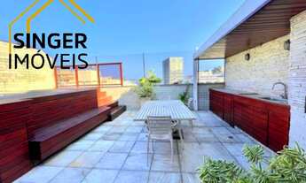 Imagem 6: Confortável e Espaçosa Cobertura Duplex no Jardim Oceânico: 4 Quartos (4 Suítes), 5 Banhei