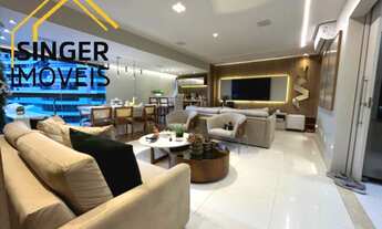 Imagem 5: Aptº em Alphaville I > PORTEIRA FECHADA > 3 Quartos (2 Suítes) + 1 Gabinete, Sala ampla