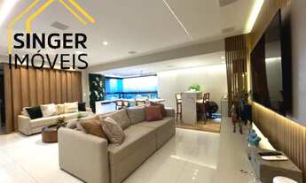 Imagem 4: Aptº em Alphaville I > PORTEIRA FECHADA > 3 Quartos (2 Suítes) + 1 Gabinete, Sala ampla