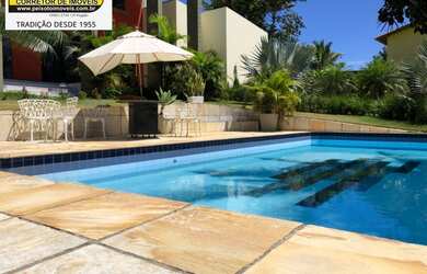 Imagem 2: Linda casa com 5 quartos sendo 3 suítes, 5 salas, 4 vagas, lazer com piscina, jardim, em N