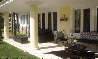 Imagem 2: CASA A VENDA NO BELVEDERE, CASA DE LUXO , RECUADA E COM JARDINS E COMPLETA ÁREA DE LAZER N