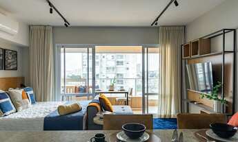 Imagem 5: Apartamento com 1 dormitório à venda, 42 m² por R$ 635.000,00 - Campo Belo - São Paulo/SP