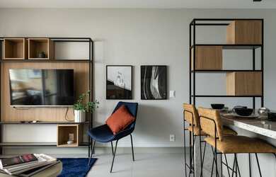 Imagem 4: Apartamento com 1 dormitório à venda, 42 m² por R$ 635.000,00 - Campo Belo - São Paulo/SP