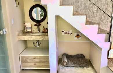 Imagem 6: Casa em Condomínio de Luxo na Vila Praiana em Lauro de Freitas-BA: 3 Quartos, 1 Suíte, 2 S