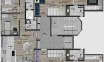 Imagem 7: LESSENCE Residence - Apartamento 03 dormitórios (01 suíte) para venda no bairro Panazzolo