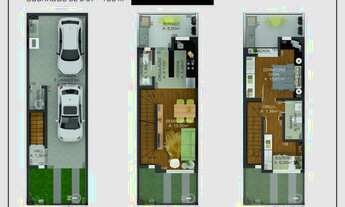 Imagem 5: SOBRADO ENTRADA INDIVIDUAL DOIS DORMITÓRIOS PARA VENDA NO VINHEDOS