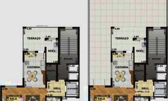 Imagem 3: RESIDENZIALE LUNA BLU - Apartamento 03 dormitórios (01 suíte) para venda no bairro Rio Bra