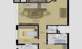 Imagem 6: RESIDENCIAL PORTAL DO INTERLAGOS - Apartamento 03 dormit. (01 suíte) para venda, em Caxias