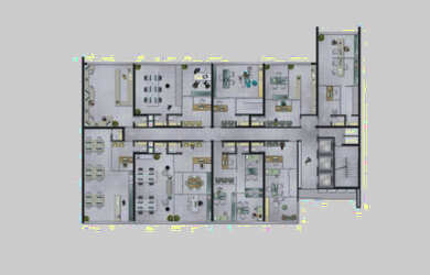 Imagem 3: CENTRO COMERCIAL PLATINUM OFFICES - Salas comerciais a venda - bairro São Pelegrino, em Ca
