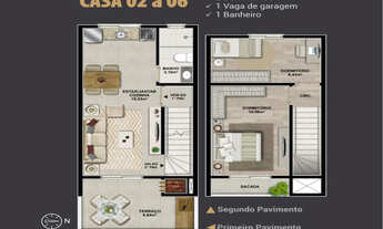 Imagem 6: SOBRADO TRIPLEX DOIS DORMITÓRIOS PARA VENDA, NO DESVIO RIZZO, EM CAXIAS DO SUL