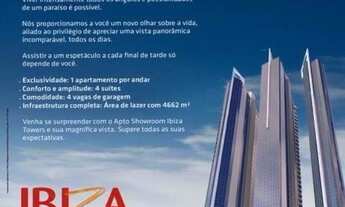 Imagem 3: APARTAMENTO 04 SUÍTES - DECORADO - ALTO PADRÃO - FRENTE MAR - IBIZA TOWERS - NA TORRE NORT