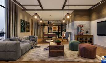 Imagem 3: RESIDENCIAL VILA MADALENA - 01 SUÍTE + 01 DORMITÓRIO - 02 VAGA DE GARAGEM - LAZER COMPLETO