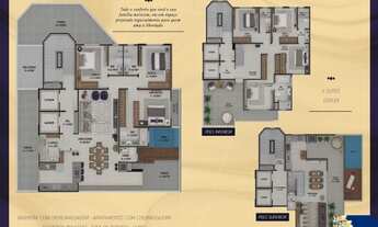 Imagem 4: RESIDENCIAL BREMEN DÖRF - COBERTURA DUPLEX COM PISCINA - 04 SUÍTES - UM APARTAMENTO POR AN