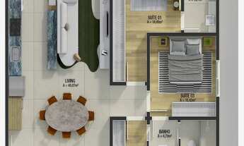 Imagem 7: BRAVA OCEAN HOME CLUB - APARTAMENTO 03 SUÍTES - NA PRAIA BRAVA - ENTREGA DEZEMBRO DE 2027