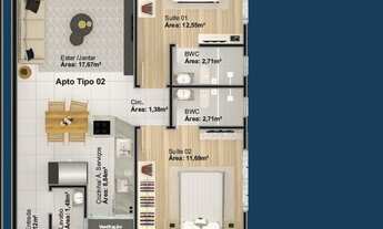 Imagem 7: PAGANINI TOWER - APARTAMENTO 02 SUÍTES - ALTO PADRÃO - NA RUA 901