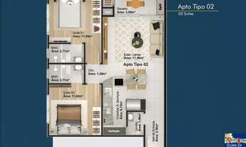 Imagem 7: PAGANINI TOWER - APARTAMENTO 02 SUÍTES - ALTO PADRÃO - NA RUA 901