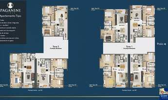 Imagem 6: PAGANINI TOWER - APARTAMENTO 02 SUÍTES - ALTO PADRÃO - NA RUA 901