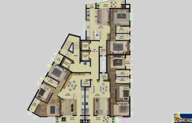 Imagem 5: ONE PALACE RESIDENCE - APARTAMENTO 03 DORMITÓRIOS - ALTO PADRÃO - NO BAIRRO FAZENDA - ENTR