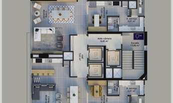 Imagem 7: RESIDENCIAL 135 JARDINS - APARTAMENTO 04 SUÍTES - 177M² PRIVATIVOS - ALTO PADRÃO - NA AVEN