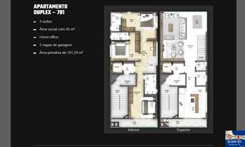 Imagem 6: RESIDENCIAL BRAVA 22 - COBERTURA DUPLEX - 03 SUÍTES - 181M² PRIVATIVOS - NA PRAIA BRAVA