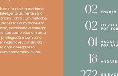 Imagem 3: RESIDENCIAL BOULEVARD JARDINS - APARTAMENTO 02 DORMITÓRIO, SENDO 01 SUÍTE - NO BAIRRO SÃO