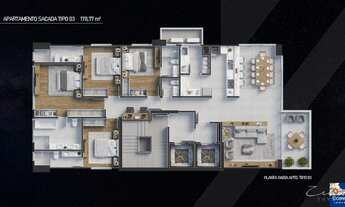 Imagem 5: RESIDENCIAL ZENITH TOWER - APARTAMENTO 04 SUÍTES - QUADRA MAR - ENTREGA EM NOV DE 2024