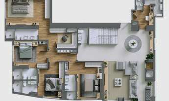 Imagem 5: ÀPICE TOWERS - COBERTURA DUPLEX - 04 SUÍTES - COM PISCINA - ALTO PADRÃO - ENTREGA EM ABRI