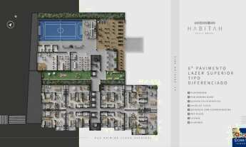 Imagem 7: RESIDENCIAL HABITAH PRAIA BRAVA - APARTAMENTO 02 DORMITÓRIOS, SENDO 01 SUÍTE - NA PRAIA BR