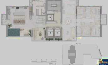 Imagem 7: SAPPHIRE TOWER - COBERTURA DUPLEX - COM PISCINA - 05 SUÍTES - 298 M² PRIVATIVOS - ALTO PAD