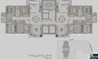 Imagem 7: SAPPHIRE TOWER - APARTAMENTO DIFERENCIADO - TERRAÇO COM SPA - 04 SUÍTES - 207 M² PRIVATIVO