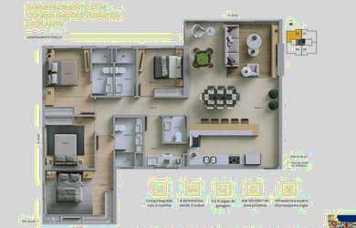 Imagem 5: HORIZON RESIDENCE - APARTAMENTO 04 DORMITÓRIOS - ALTO PADRÃO - NA RUA 2050