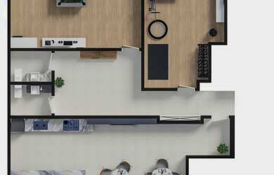 Imagem 5: VILA MADALENA RESIDENCIAL - APARTAMENTO 02 DORMITÓRIOS, SENDO 01 SUÍTE - NO BAIRRO DAS NAÇ