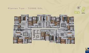 Imagem 5: LUMINARES RESIDENCE - APARTRAMENTO 02 SUÍTES - ÁREA PRIVATIVA 74M² - NO BAIRRO FAZENDA