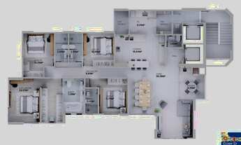 Imagem 2: MAGIC SUN HOME RESORT - APARTAMENTO DIFERENCIADO - 04 SUÍTES - ALTO PADRÃO - NA RUA 3750