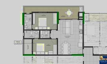 Imagem 6: METROPOLITAN RESIDENCE - APARTRAMENTO 02 SUÍTES - NA AVENIDA OSVALDO REIS, BAIRRO FAZENDIN