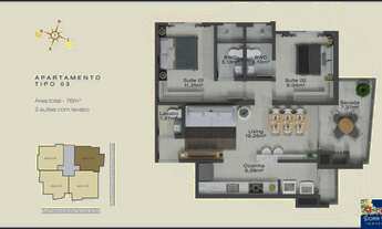Imagem 7: ESSÊNCIA RESIDENCE - APARTAMENTO 02 SUÍTES - NO BAIRRO FAZENDA