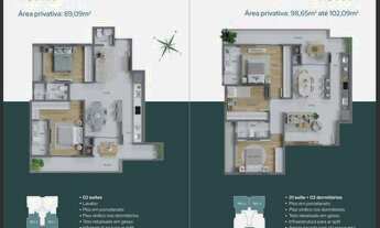 Imagem 5: LAGO LOUISE RESIDENCIAL - APARTAMENTO DIFERENCIADO 02 SUÍTES - COM 171M² PRIVATIVOS - NO B