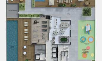 Imagem 6: RESIDENCIAL MONTE SOLARO - APARTAMENTO 02 DORMITÓRIOS, SENDO 01 SUÍTE - NO BAIRRO FAZENDA