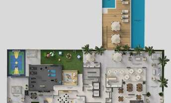 Imagem 5: LAS BRISAS RESIDENCE - APARTAMENTO COBERTURA - PISCINA PRIVATIVA - 04 SUÍTES - 04 VAGAS DE