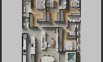 Imagem 6: RESIDENCIAL VOLO RIVIERA - APARTAMENTO COBERTURA - 04 SUÍTES - COM 228M² PRIVATIVOS - ALTO