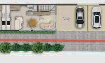 Imagem 7: SOBRADO TRIPLEX - 03 SUÍTES - COM 184M² - ALTO PADRÃO - NA RUA 2800 -NO CENTRO DE BALNEÁRI