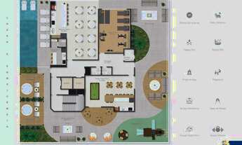 Imagem 5: ESSENZA RESIDENCE - COBERTURA DUPLEX - 05 SUÍTES - COM 344M² PRIVATIVOS - ALTO PADRÃO - NA