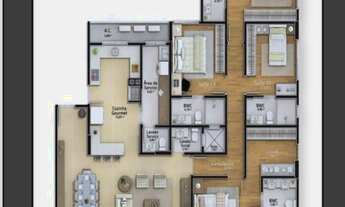 Imagem 6: EXCLUSIVE RESIDENCE - APARTAMENTO DIFERENCIADO COM PISCIANA - 04 SUÍTES - ALTO PADRÃO