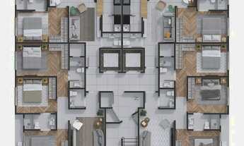 Imagem 5: LUMI/ROC RESIDENCE - APARTAMENTO 03 SUÍTES, SENDO 02 DEMI - OTIMO PADRÃO - NO CENTRO DE CA