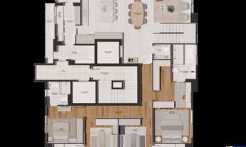 Imagem 6: HARMONIE RESIDENCE - COBERTURA DUPLEX - 04 SUÍTES - COM PISCINA - 393M² PRIVATIVOS - ALTO