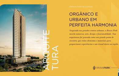 Imagem 4: BRAVA PARK RESIDENCE - APARTAMENTO 02 DORMITÓRIOS, SENDO 01 SUÍTE - NA PRAIA BARVA