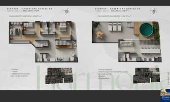 Imagem 4: HARMONIC RESIDENCE - COBERTURA DUPLEX 03 SUÍTES - COM 178M² PRIVATIVOS - ALTO PADRÃO - NO