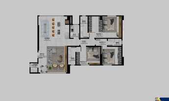 Imagem 7: PERICÓ RESIDENCE - APARTAMENTO 03 SUÍTES - COM 136M² PRIVATIVOS - ALTO PADRÃO - COM VISTA