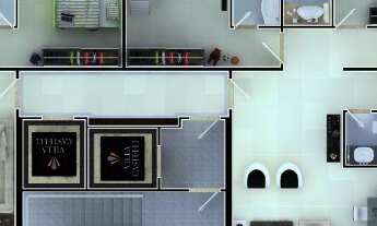 Imagem 6: EDIFÍCIO VILLA CASTELLI - APARTAMENTO 04 SUÍTES, 03 VAGAS - MOBILIADO - ALTO PADRÃO - NA R